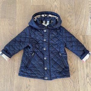 Burberry Water Resistant Diamond Quilted Jacket